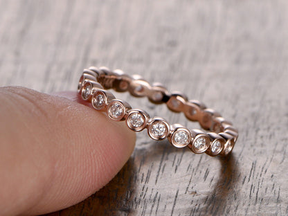 full-eternity-moissanite-wedding-band-solid-14k-rose-gold-bezel-setting