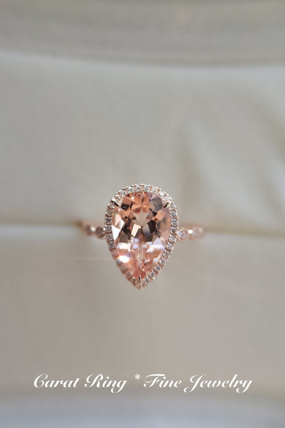 8x12mm-pear-cut-morganite-engagement-ring-rose-gold-morganite-ring-tear-drop-ring-art-deco-marquise-band-bridal-ring-for-her