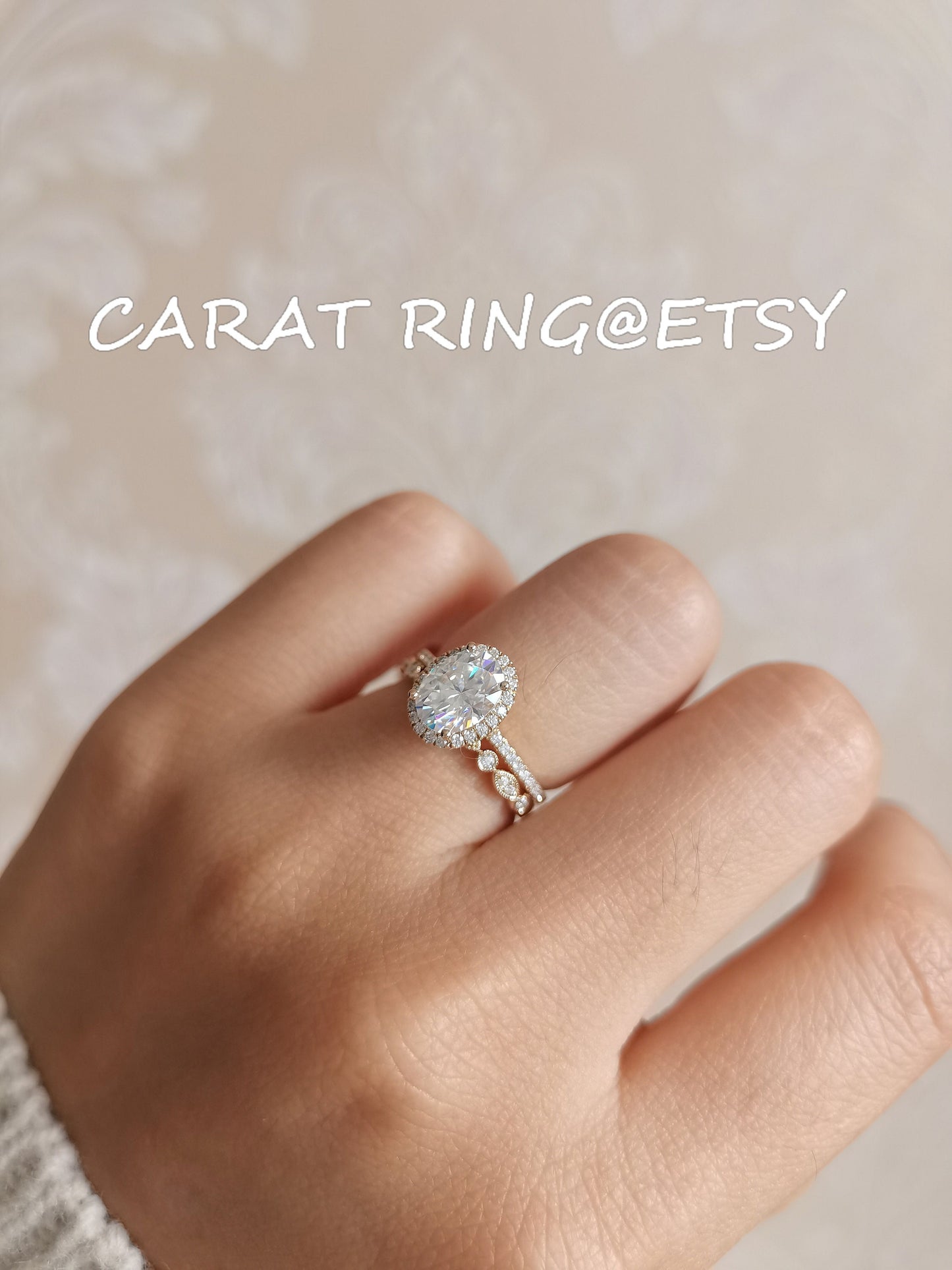 6x8mm-oval-cut-moissanite-engagement-ring-set-2pcs-14k-rose-gold-diamond-halo-hal-art-deco-matching-band