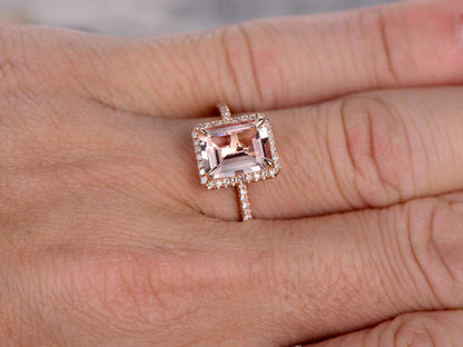 7x9mm-emerald-cut-morganite-engagement-ring-14k-rose-gold-diamond-halo-design