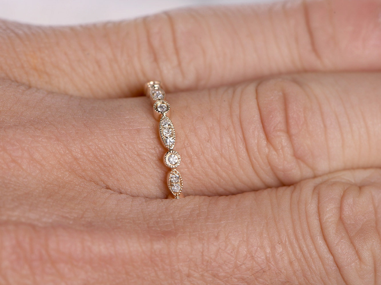 diamond-wedding-band-14k-yellow-gold-art-deco-half-eternity-3-stones