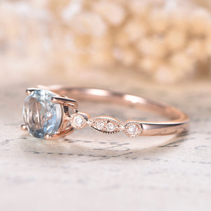 6.5mm-round-cut-aquamarine-engagement-ring-14k-rose-gold-art-deco-band-design-solitaire
