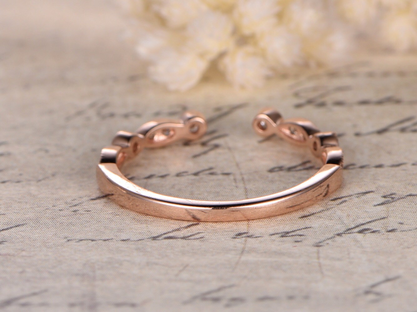 diamond-wedding-band-14k-rose-gold-art-deco-half-eternity-band-bezel-milgrain-opening-5mm