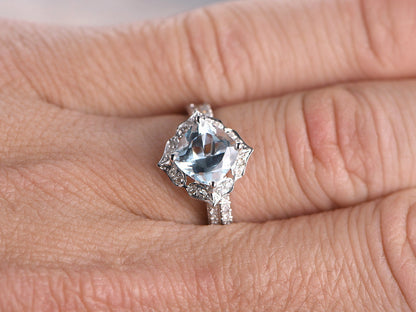 7mm-cushion-cut-aquamarine-engagement-ring-set-2pcs-diamond-floral-halo-half-eternity-thin-matching-band