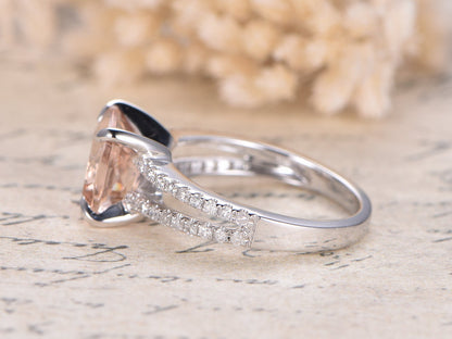 8mm-cushion-cut-morganite-engagement-ring-14k-white-gold-split-shank-diamond-band-solitaire-design