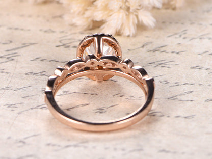 6x8mm-oval-cut-moissanite-engagement-ring-set-2pcs-14k-rose-gold-diamond-halo-hal-art-deco-matching-band