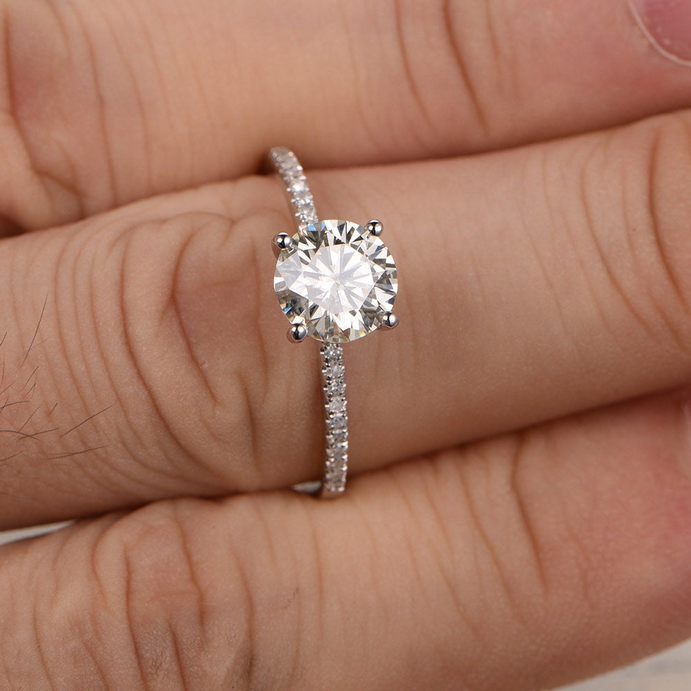7mm-round-cut-moissanite-engagement-ring-14k-white-gold-diamond-half-eternity-solitaire