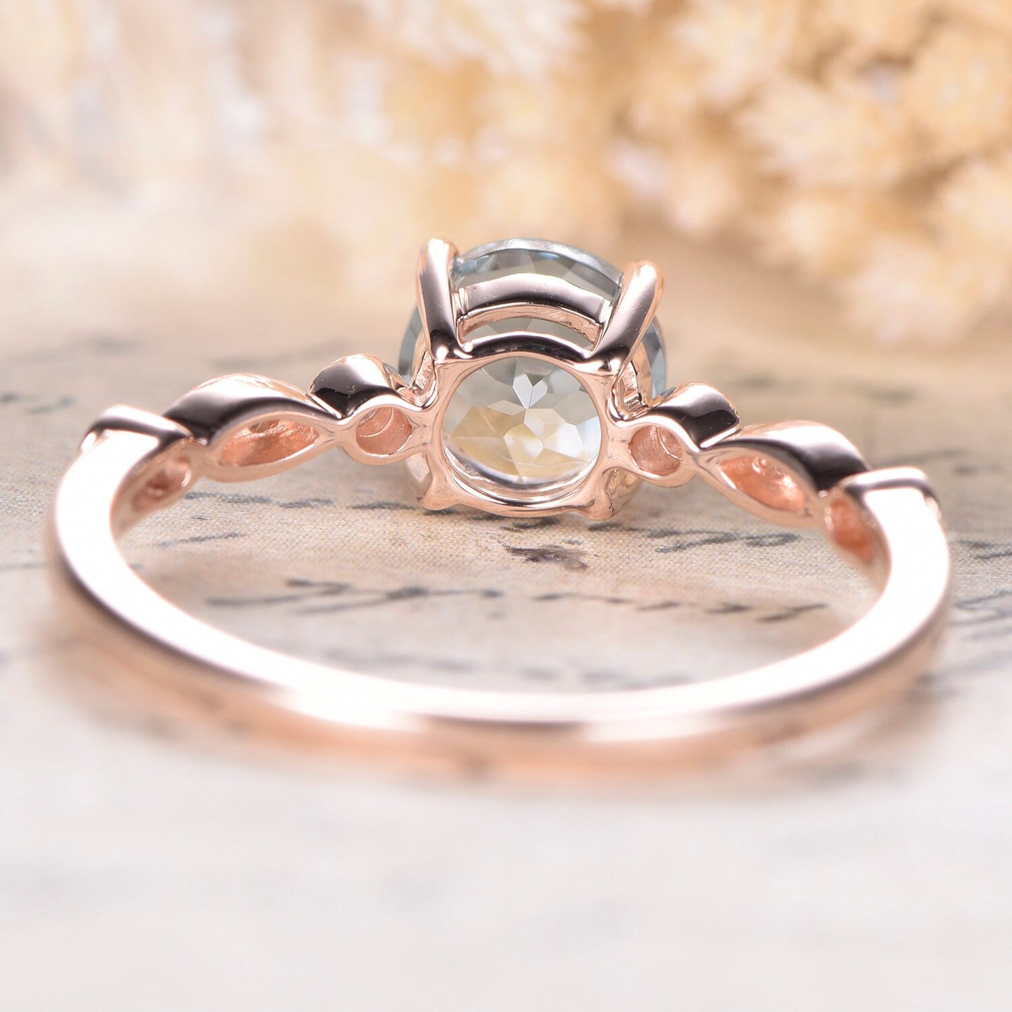 6.5mm-round-cut-aquamarine-engagement-ring-14k-rose-gold-art-deco-band-design-solitaire
