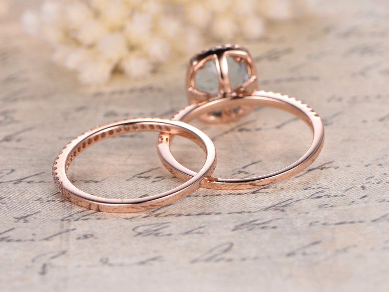7x9mm-oval-cut-aquamarine-engagement-ring-set-2pcs-14k-rose-gold-diamond-cushion-halo-half-eternity