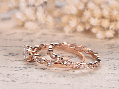 5mm-round-cut-moissanite-engagement-ring-set-2pcs-14k-rose-gold-solitaire-diamond-matching-band