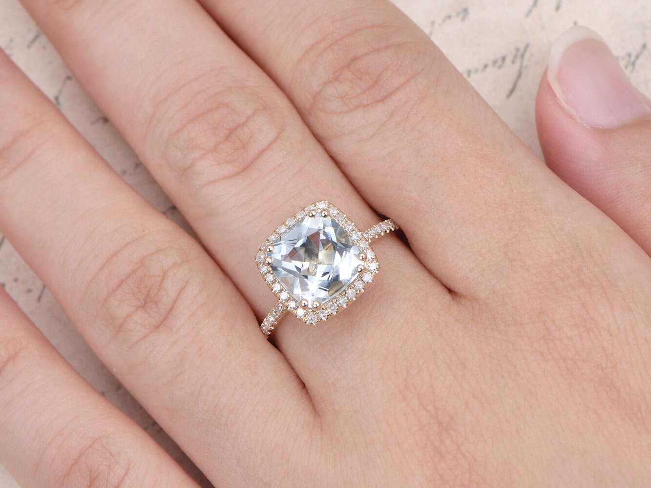 8mm-cushion-cut-aquamarine-engagement-ring-14k-yellow-gold-diamond-halo-half-eternity