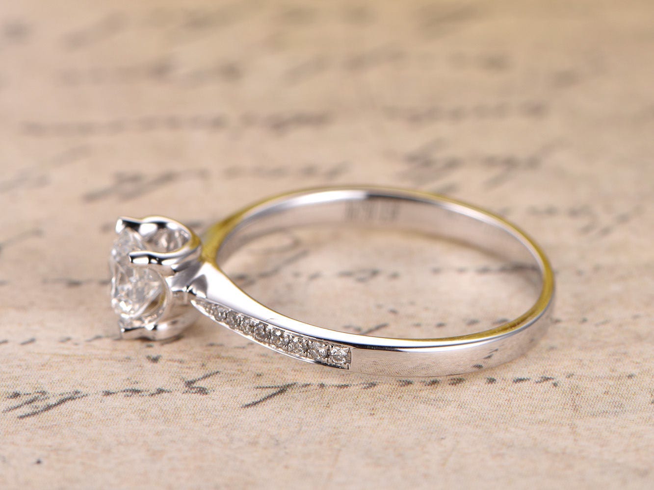 5mm-round-cut-moissanite-engagement-ring-14k-white-gold-half-eternity-diamond-band-solitaire