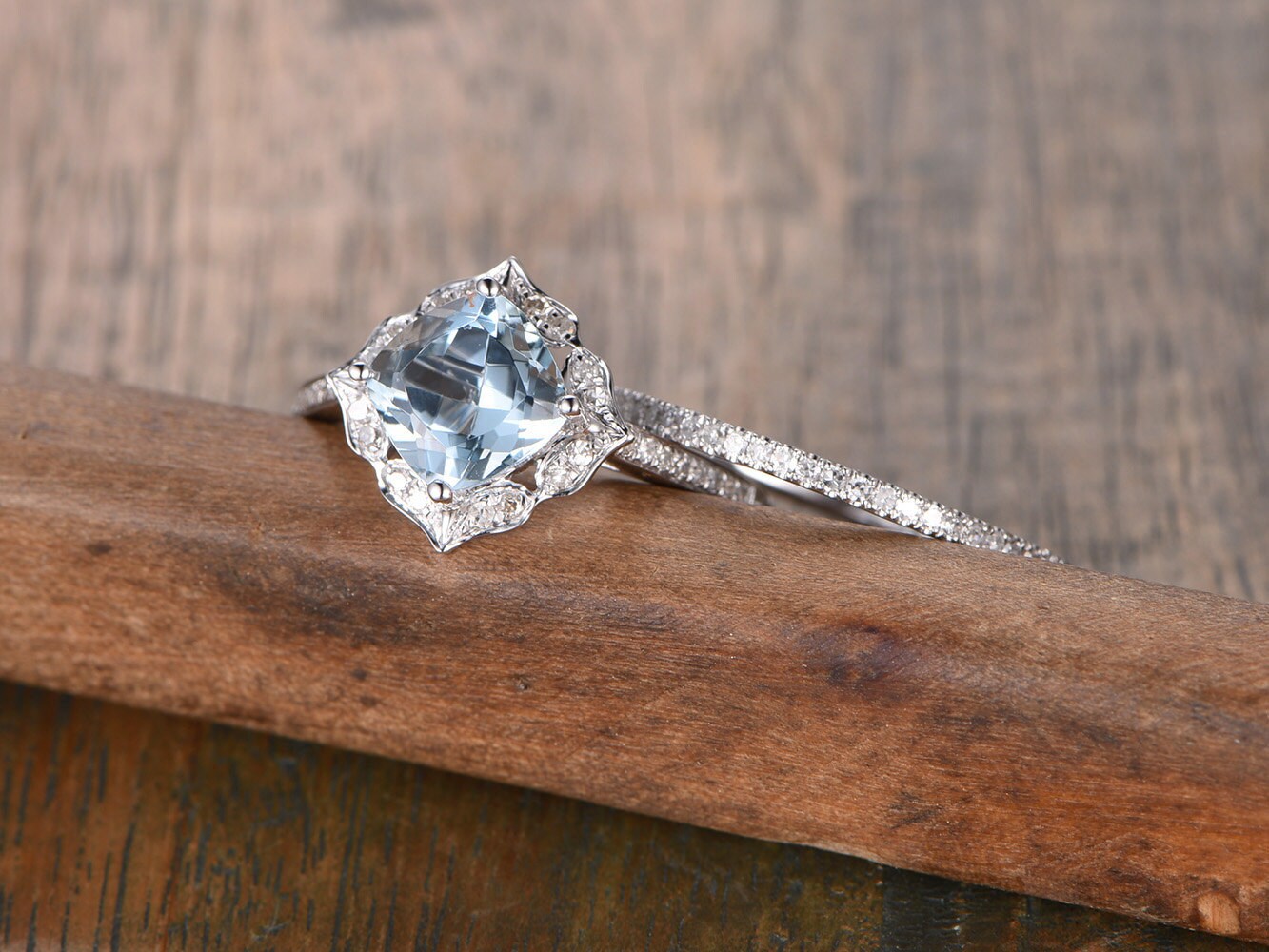 7mm-cushion-cut-aquamarine-engagement-ring-set-2pcs-diamond-floral-halo-half-eternity-thin-matching-band