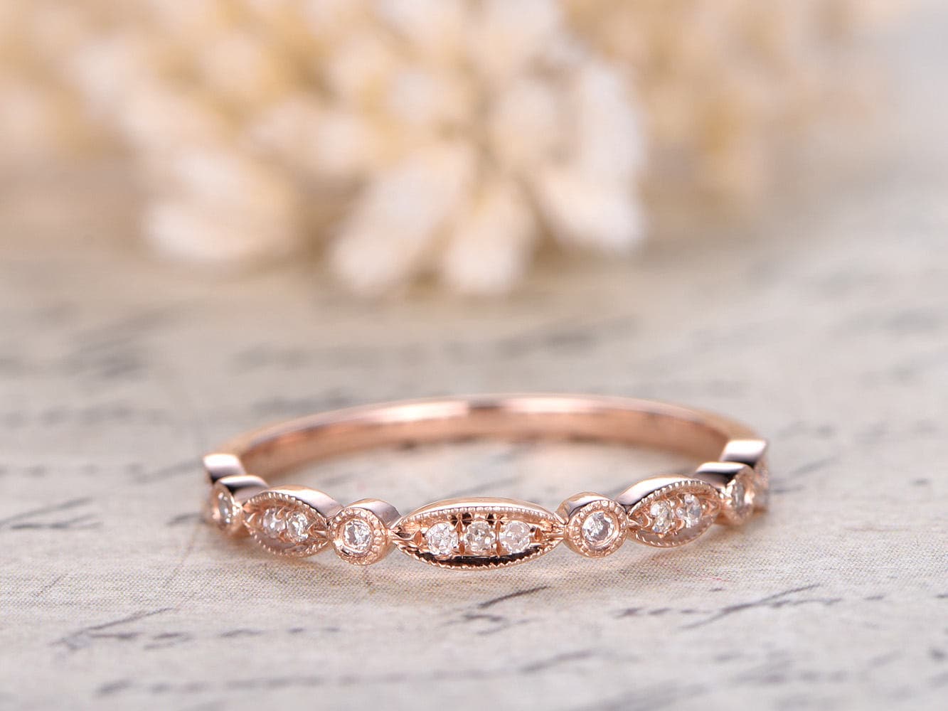 diamond-wedding-band-14k-yellow-gold-art-deco-half-eternity-3-stones