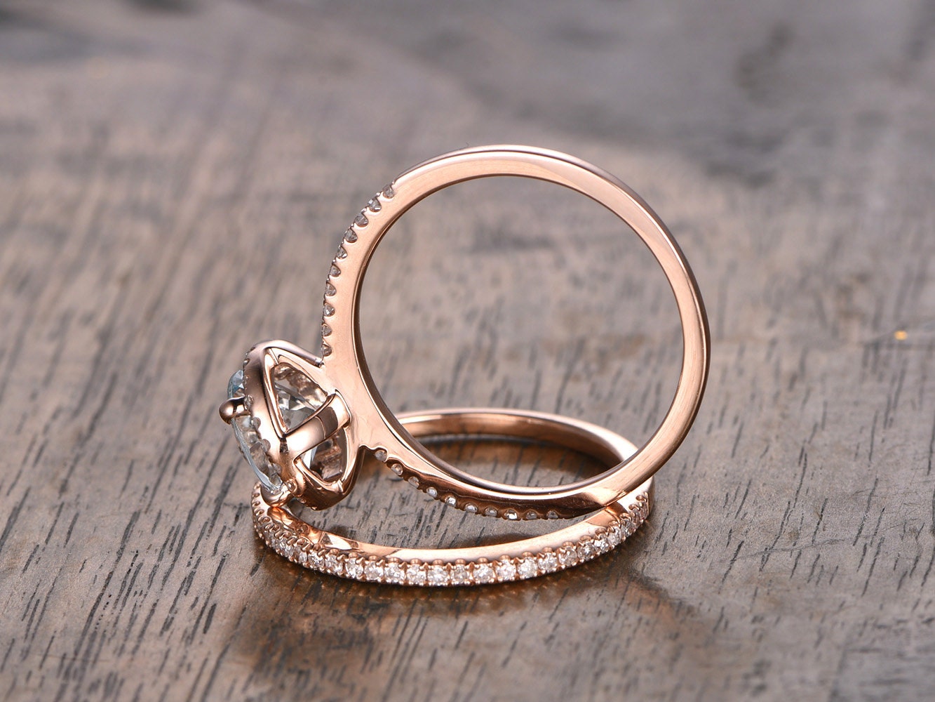 7mm-round-cut-aquamarine-engagement-ring-set-2pcs-14k-rose-gold-diamond-halo-half-eternity-thin-matching-band
