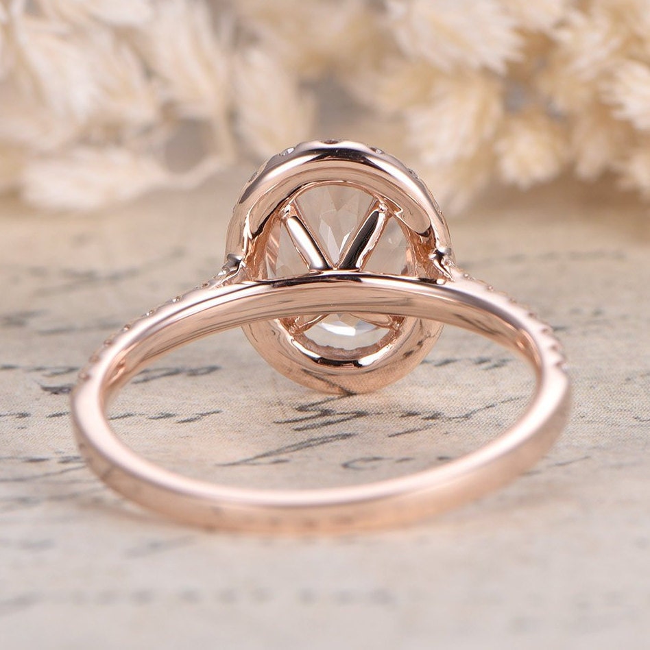 6x8mm-oval-cut-morganite-engagement-ring-vintage-14k-rose-gold-diamond-halo-half-eternity