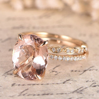 10x12-oval-cut-morganite-engagement-ring-set-2pcs-14k-rose-gold-diamond-art-deco-band-solitaire
