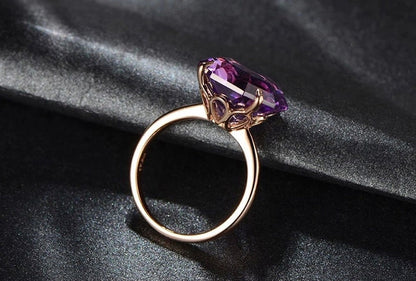 13mm-octagonal-cut-amethyst-engagement-ring-solid-14k-rose-gold-ring-solitaire