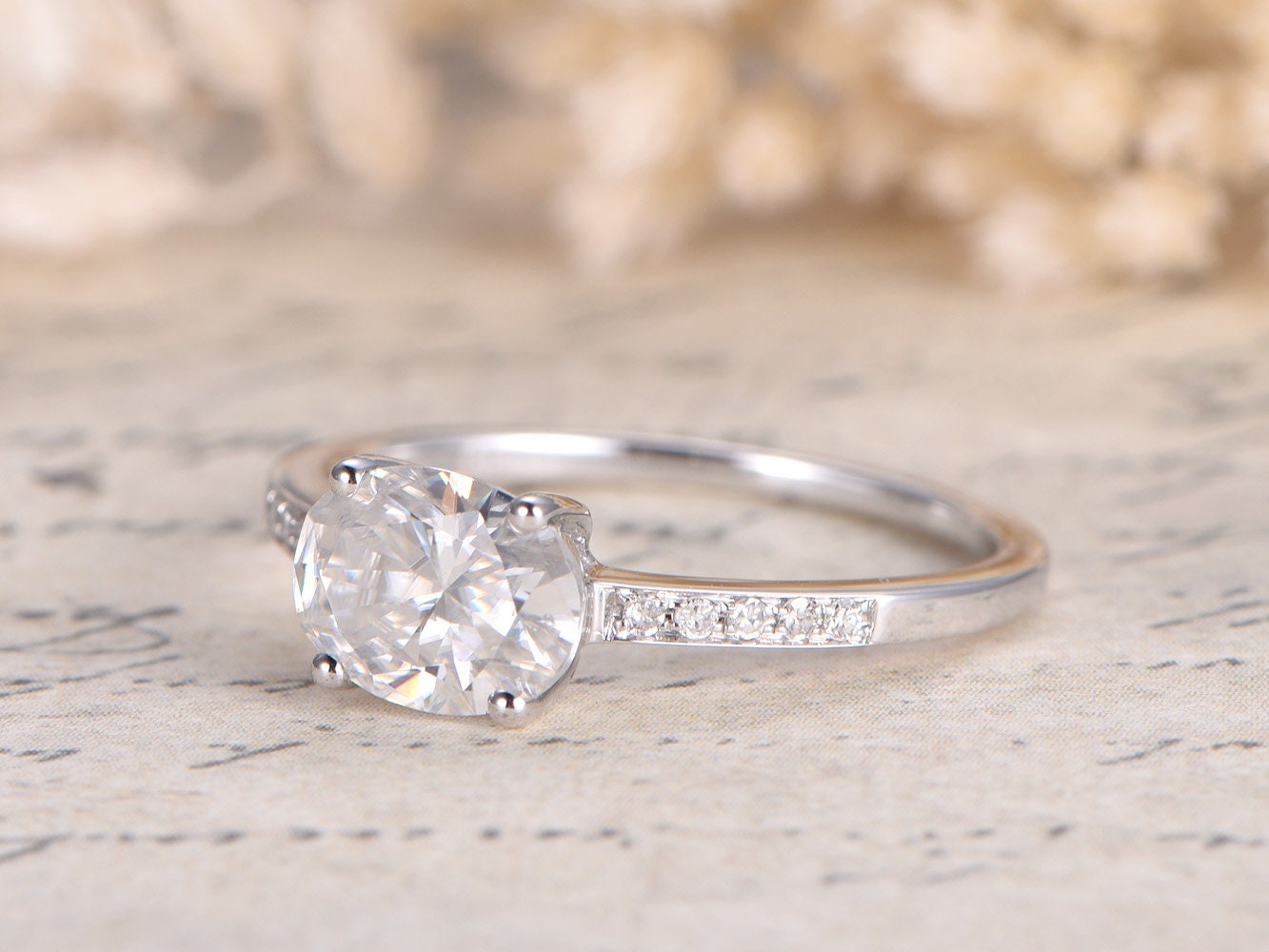 6x8mm-oval-cut-moissanite-engagement-ring-solid-14k-white-gold-diamond-horizontal-design
