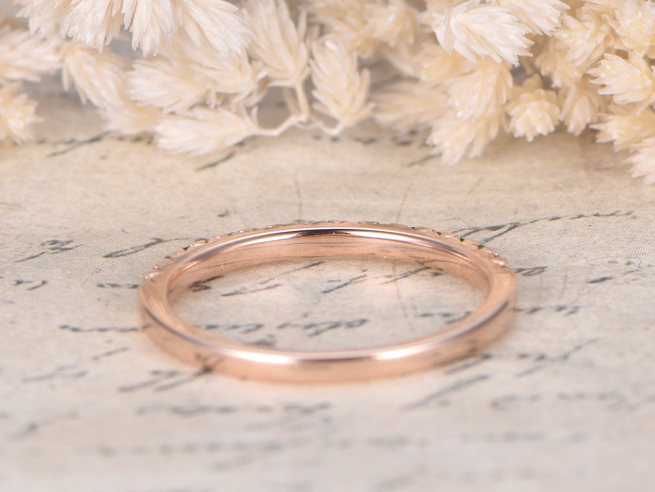 emerald-wedding-band-14k-rose-gold-half-eternity-band-thin-design