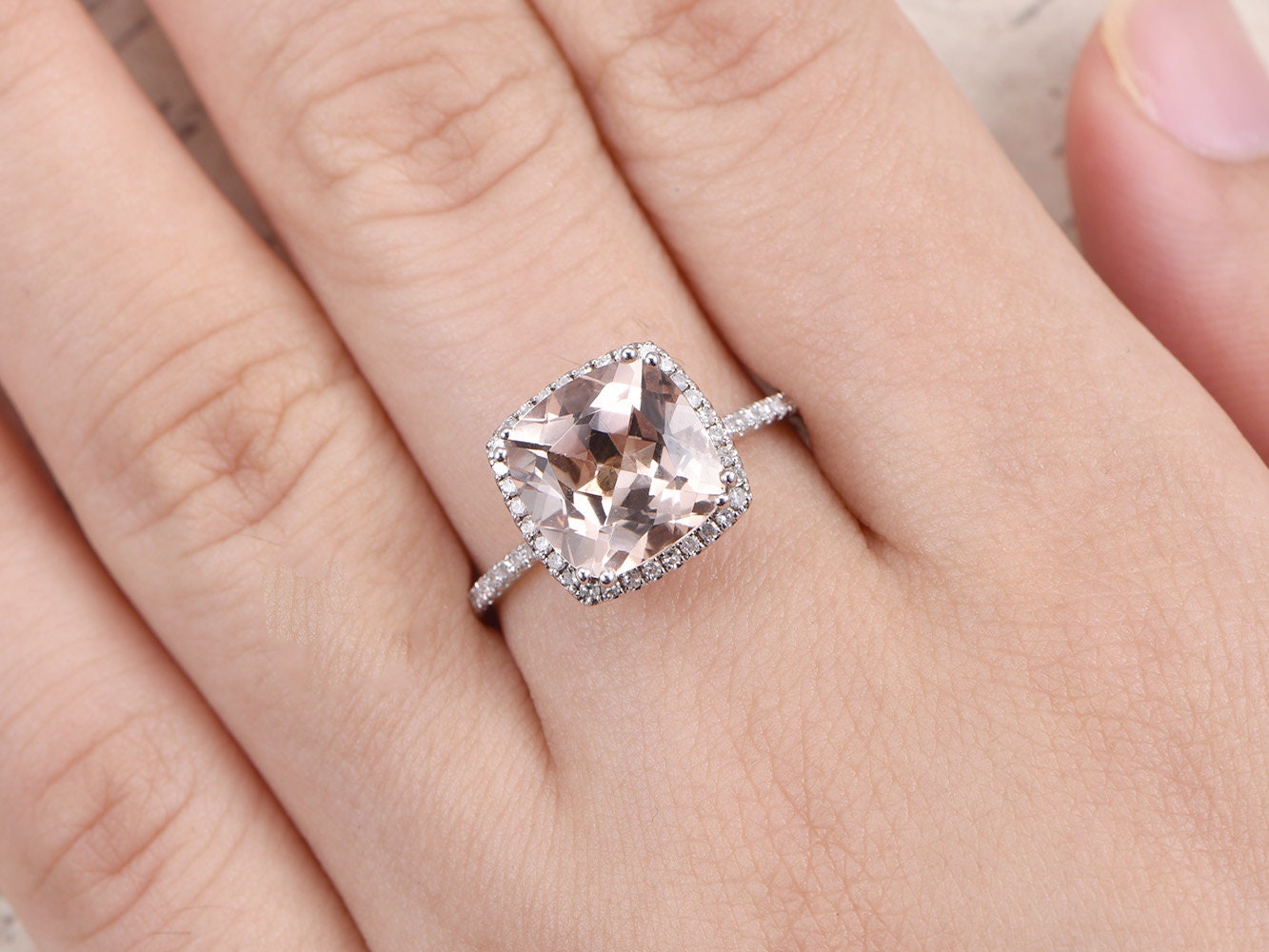 9mm-cushion-cut-morganite-engagement-ring-14k-rose-gold-halo-pave-diamond