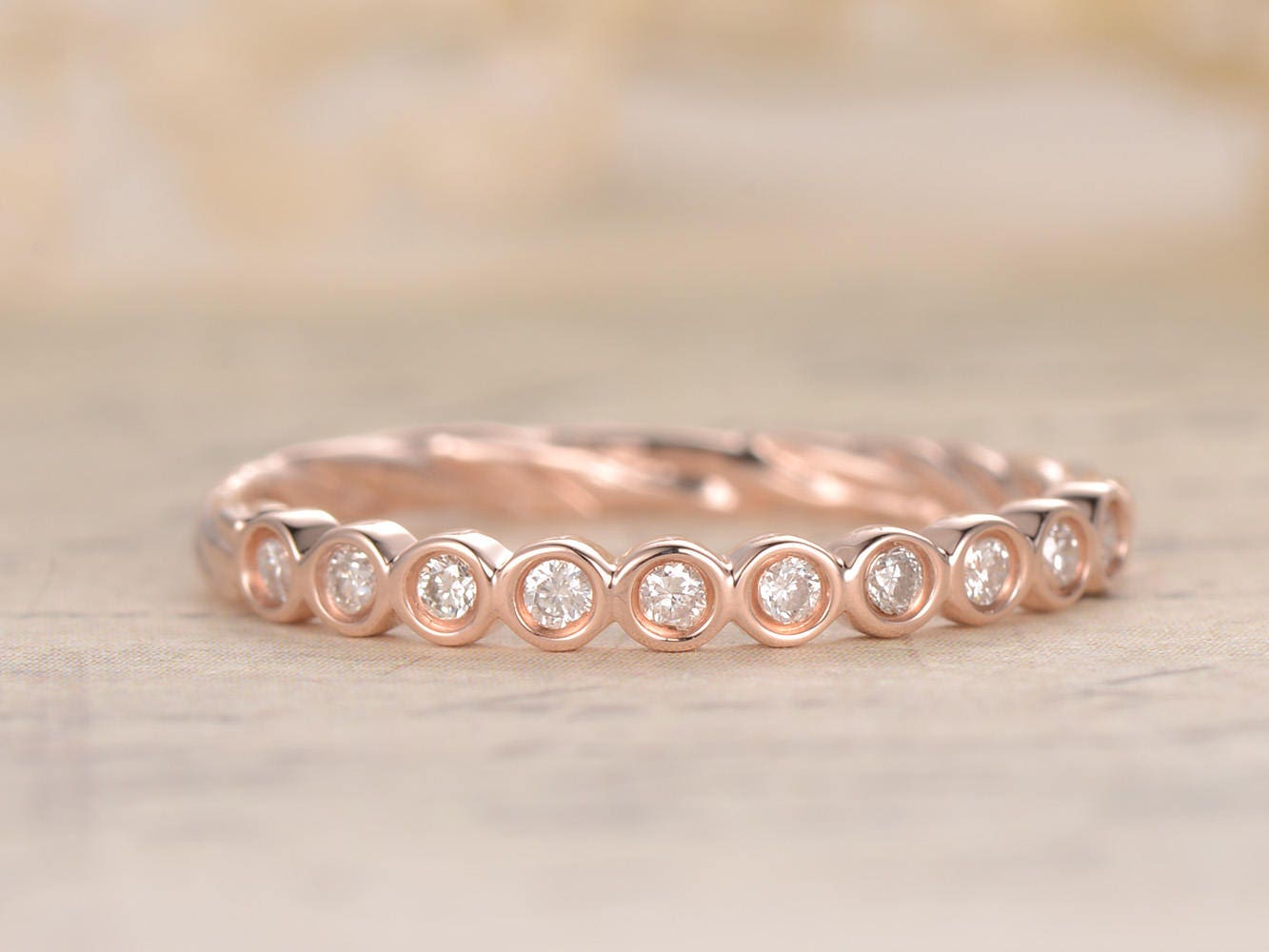 natural-conflict-free-diamonds-wedding-band-14k-rose-gold-half-eternity-twist-design